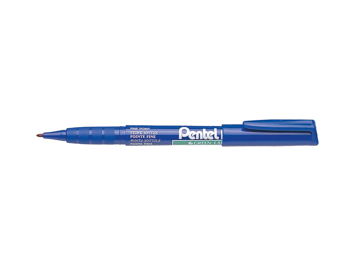 PENTEL Marker Green Label M NMS50-CO bleu (3474370550026)