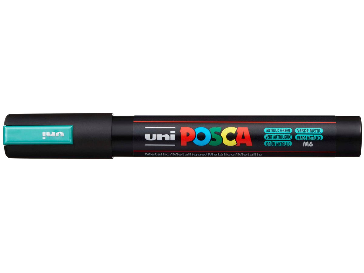 POSCA Marker 1.8-2.5mm PC5MMET.GREE MET grün, Rundspitze (4902778113578)