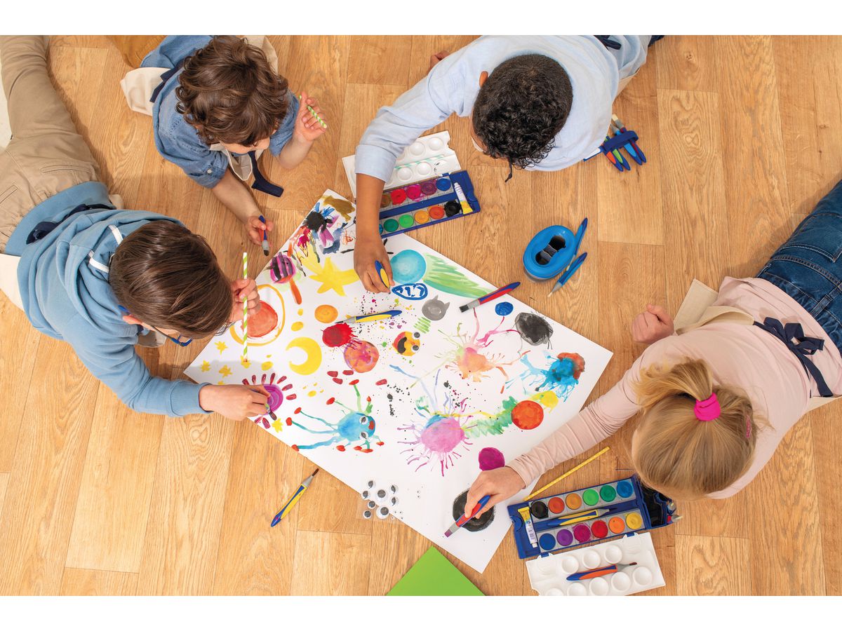 PELIKAN Couleur opaquen 735K/12 12 couleurs Blanc opaque (4012700720856)