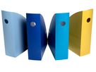 EXACOMPTA Boîte de classem. BeeBlue A4+ 18202SETD Set Mag Cube, 4 couleurs ass. (9002492182029)