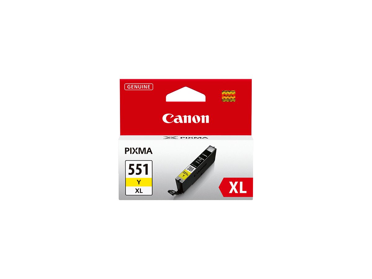 CANON Cartouche d'encre XL yellow CLI-551XLY PIXMA MG5450 11ml (4960999904917)