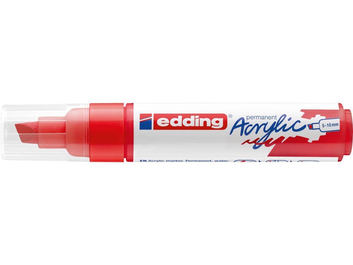 EDDING Acrylmarker 5000 5-10mm 5000-902 verkehrsrot sdm (4057305026057)