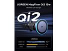UGREEN Car Charger Magnetic 15W,Qi2 35970 BB Wireless, Air Vent Mount BB (6941876239702)