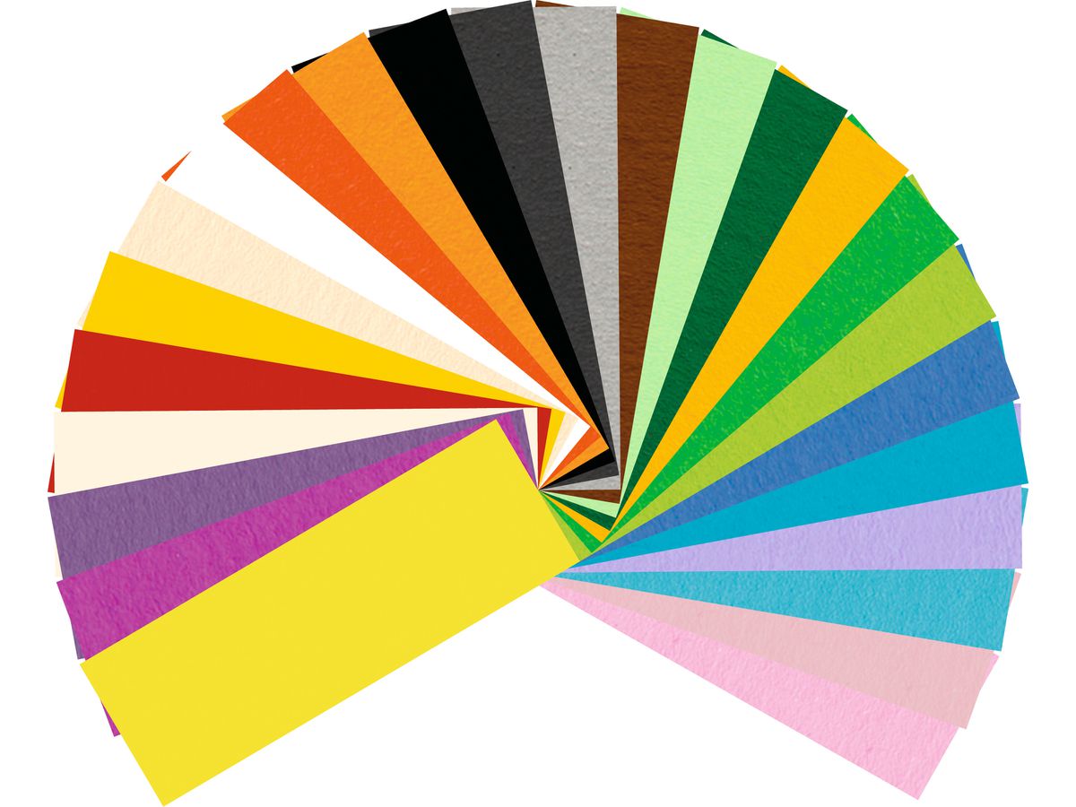 URSUS Combi blocco 23x33cm 7770000SE 130g+300g, 25 colori 50 fogli (4008525162483)