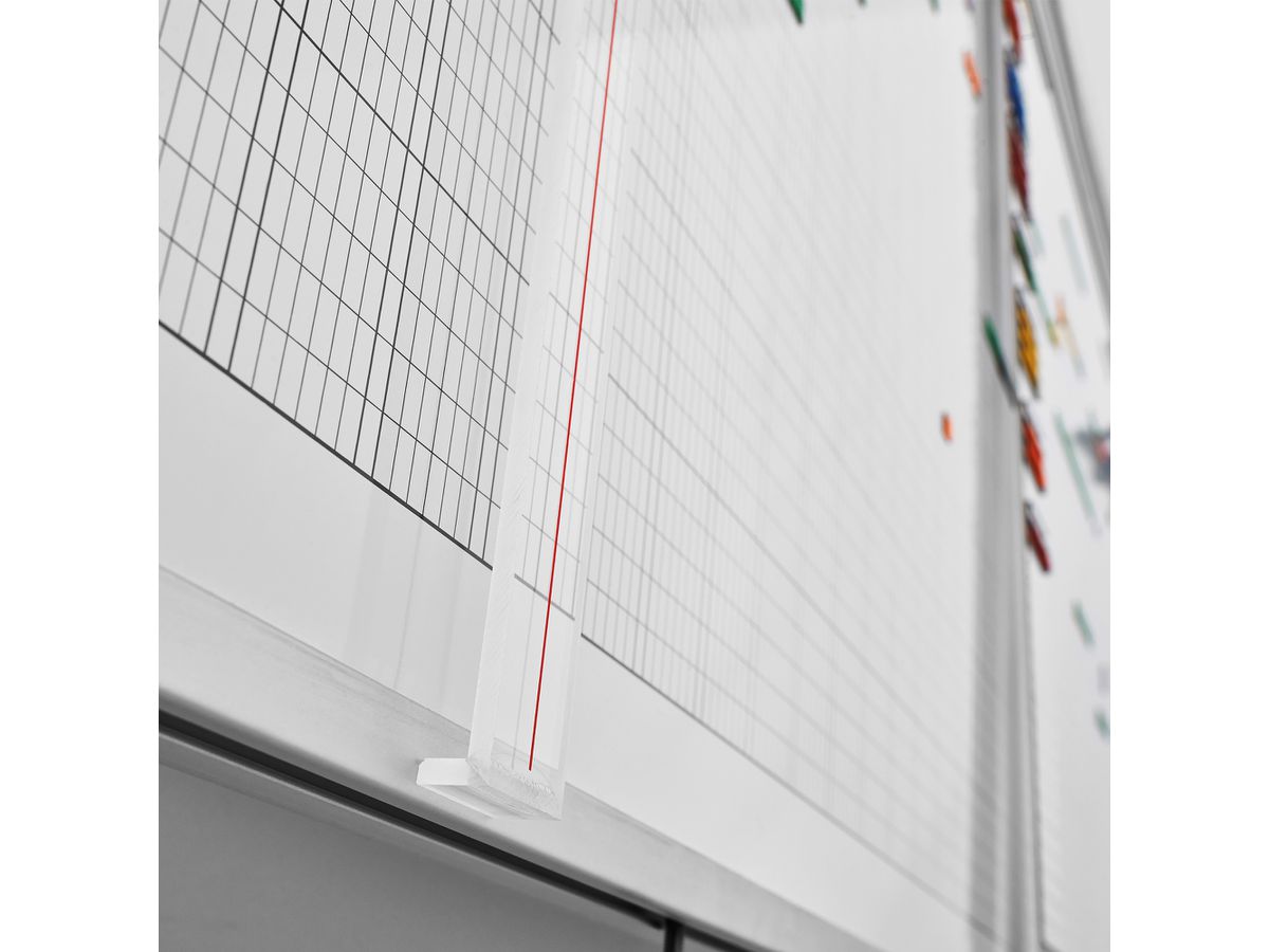 MAGNETOPLAN Planer p. Vacanze/Attività 3707255 7 giorn. 80 col. 2000x1000mm (4013695012476)