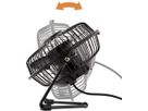 DELTACO USB LED Table Fan watch GAM-054 Black (7333048037459)