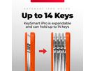 KEYSMART iPro V3 KS431-ORG-V3 Apple Find My, Orange (0810024058655)