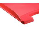 LEITZ Plus Briefkorb, flach A4 52370025 rot (4002432374830)