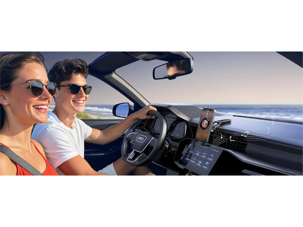 UGREEN Dashboard Magnetic Carcharge 65186 Phone Mount, Black (6941876261864)