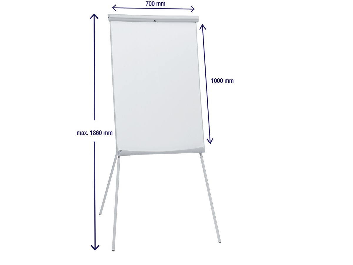 FRANKEN Flipchart 70x100 cm FC93 U-Act!Line, sans roulettes (4016946221764)