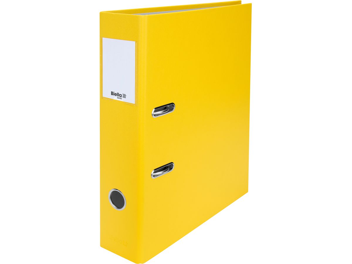 BIELLA Raccoglitore Plasticolor 7cm 10740720U giallo A4 (7611365200955)