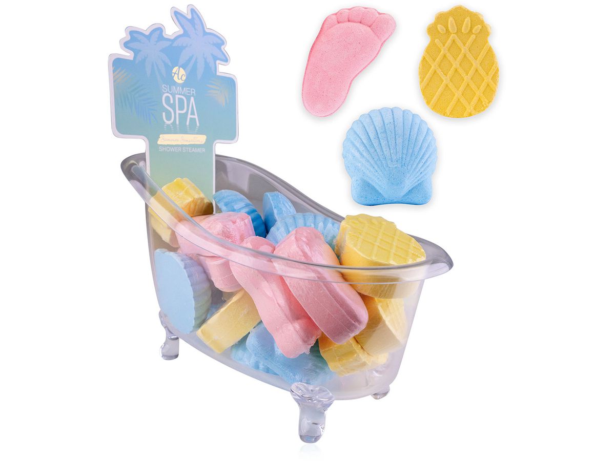 ACCENTRA Bombes de douche 40g 8160957 SUMMER SPA (4015953736278)