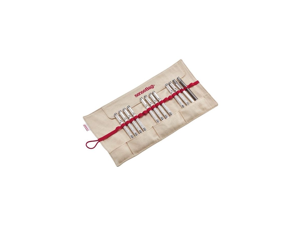 TRANSOTYPE senseBag roll-up pencil case 76038018 creme 375x200mm (4013695263243)