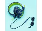 ICLEVER Wired Kids Headphones C01-1702N-41 HS14, 3,5mm, Mic, blue/green (6972312838661)
