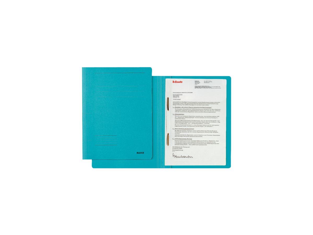 LEITZ Dossier raccog. Fresh A4 30030035 blu (4002432355945)