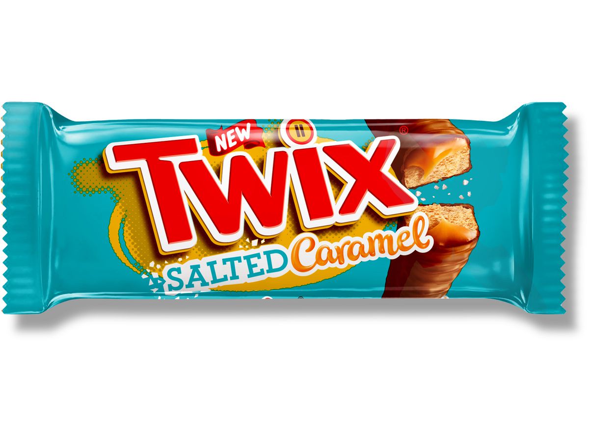 TWIX Chocolate bar 461867 Salted Caramel 30x46g (5000159557016)