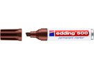 EDDING Permanent Marker 500 2-7mm 500-7 marrone (4004764373697)