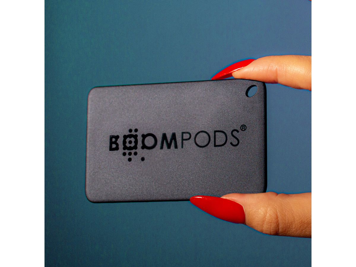 BOOMPODS Boomcard Apple TACARD black (5060746170301)