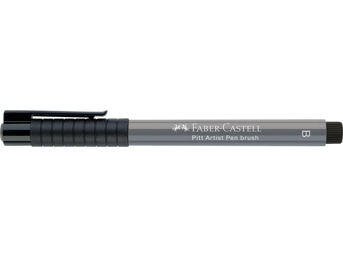 FABER-CASTELL Pitt Artist Pen Brush 2.5mm 167433 kaltgrau IV (4005401674337)