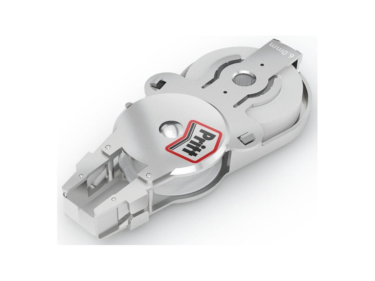 PRITT Cassetta refill 6.0mmx12m PRX6H bianco, for correction roller (4015000438544)