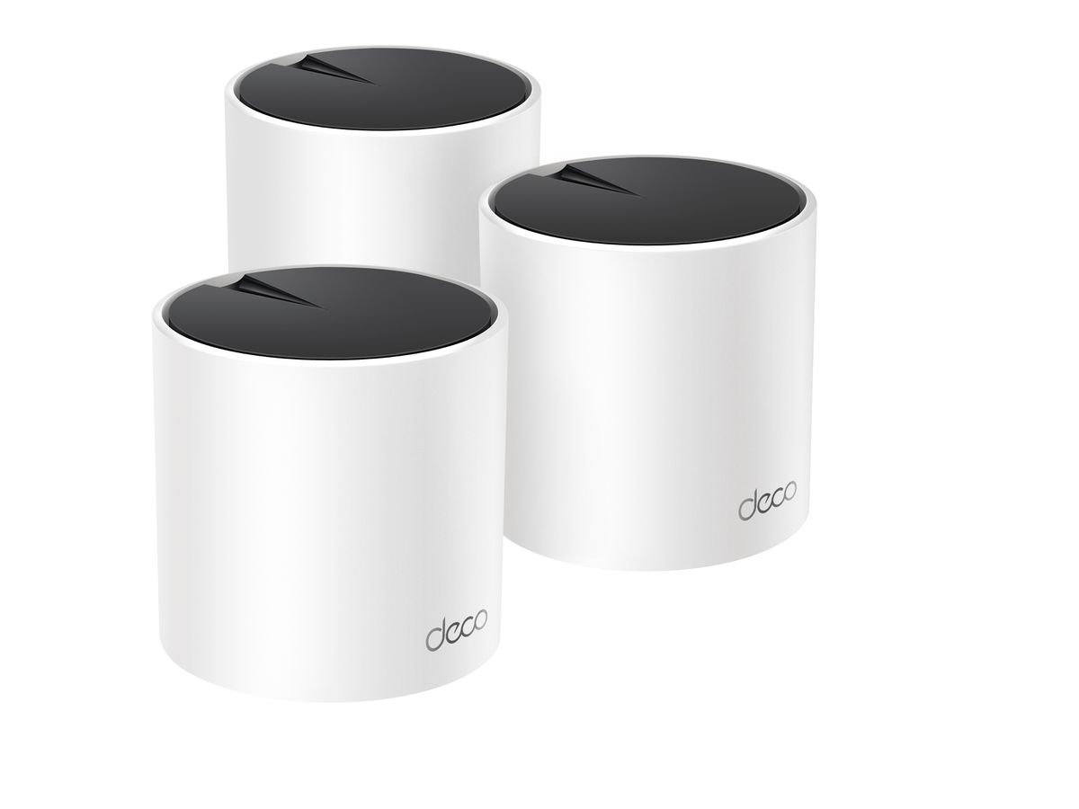 TP-LINK Deco X55(3-pack) Deco X55(3-pack) AX3000 WHMesh Wi-Fi 6 System (4897098683019)