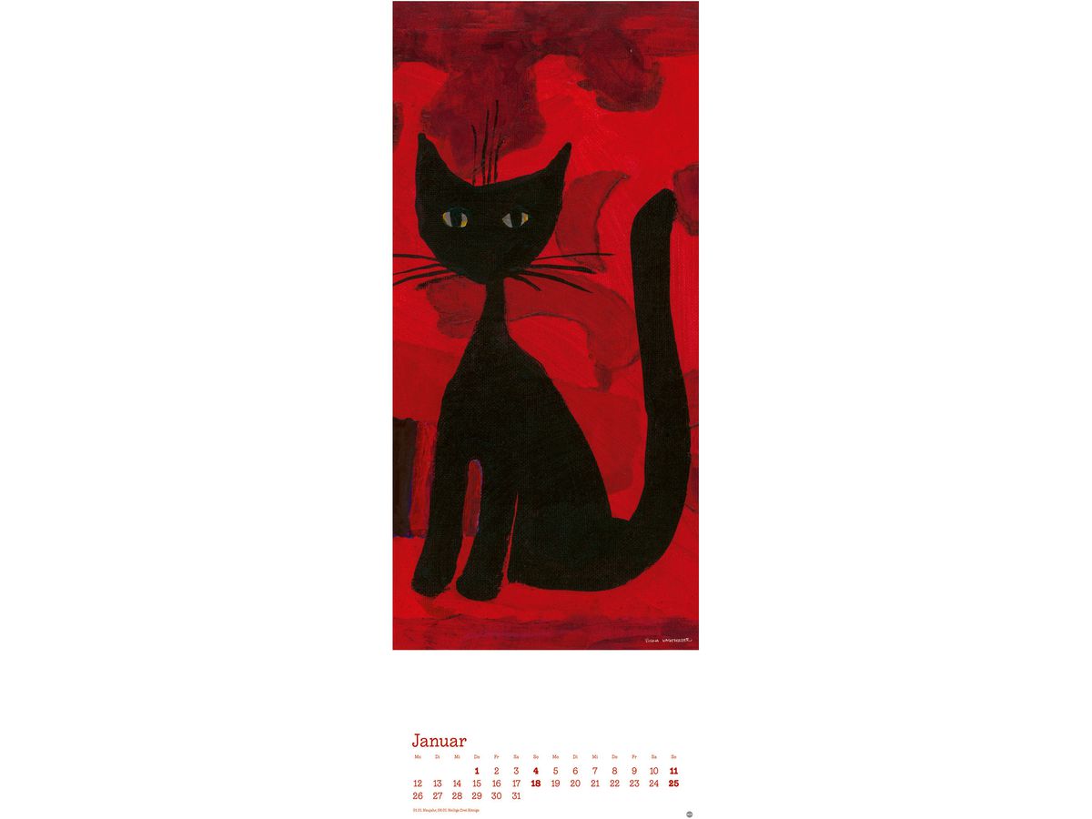 HEYE Calendario 2026 21890+26 R. Wachtmeister TE 24.5x69cm (9783756410699)
