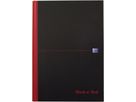OXFORD Buch Black 'n Red A4 400047606 rigato, 90g 96 fogli (5904017027621)