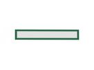 MAGNETOPLAN Cornice calamita magnetofix 1131705 verde,Topsign 232x52mm 5 pezzi (4013695057255)