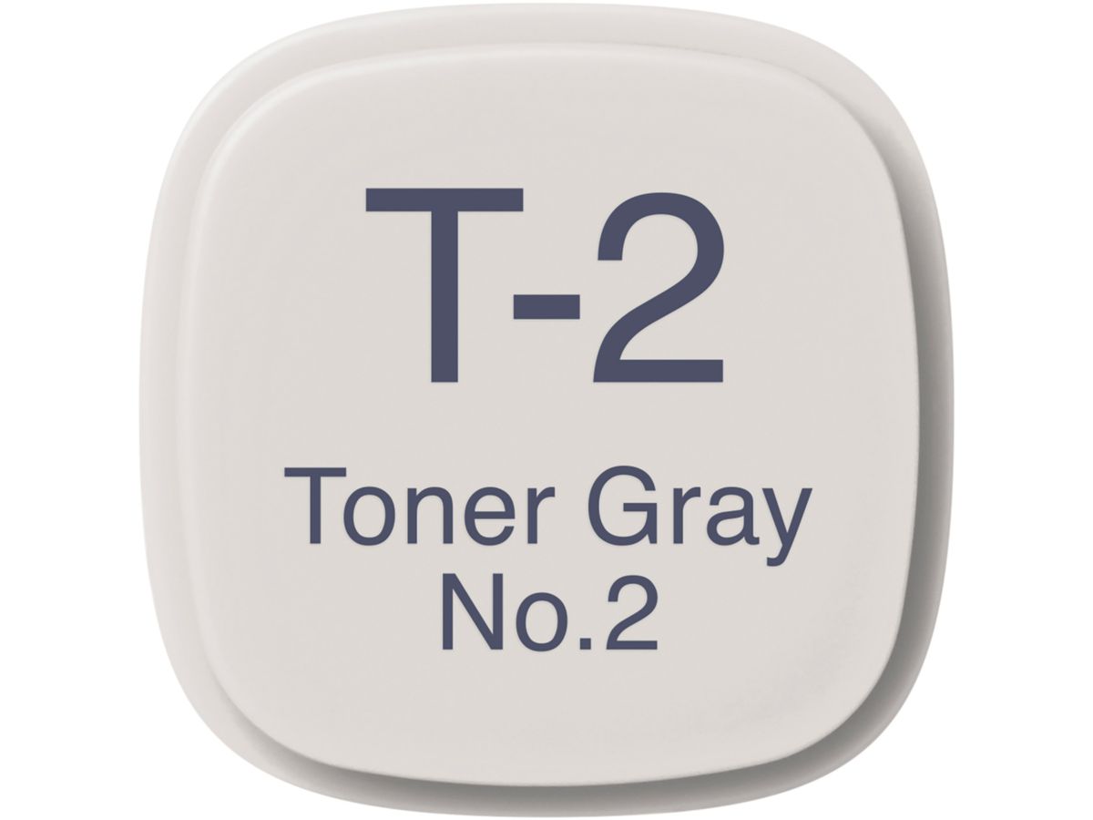 COPIC Marker Classic 2007599 T-2 - Toner Grey No.2 (4511338000250)