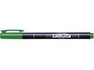 TOMBOW Penna di calligrafia Hard WS-BH07 Fudenosuke, verde (4901991647938)