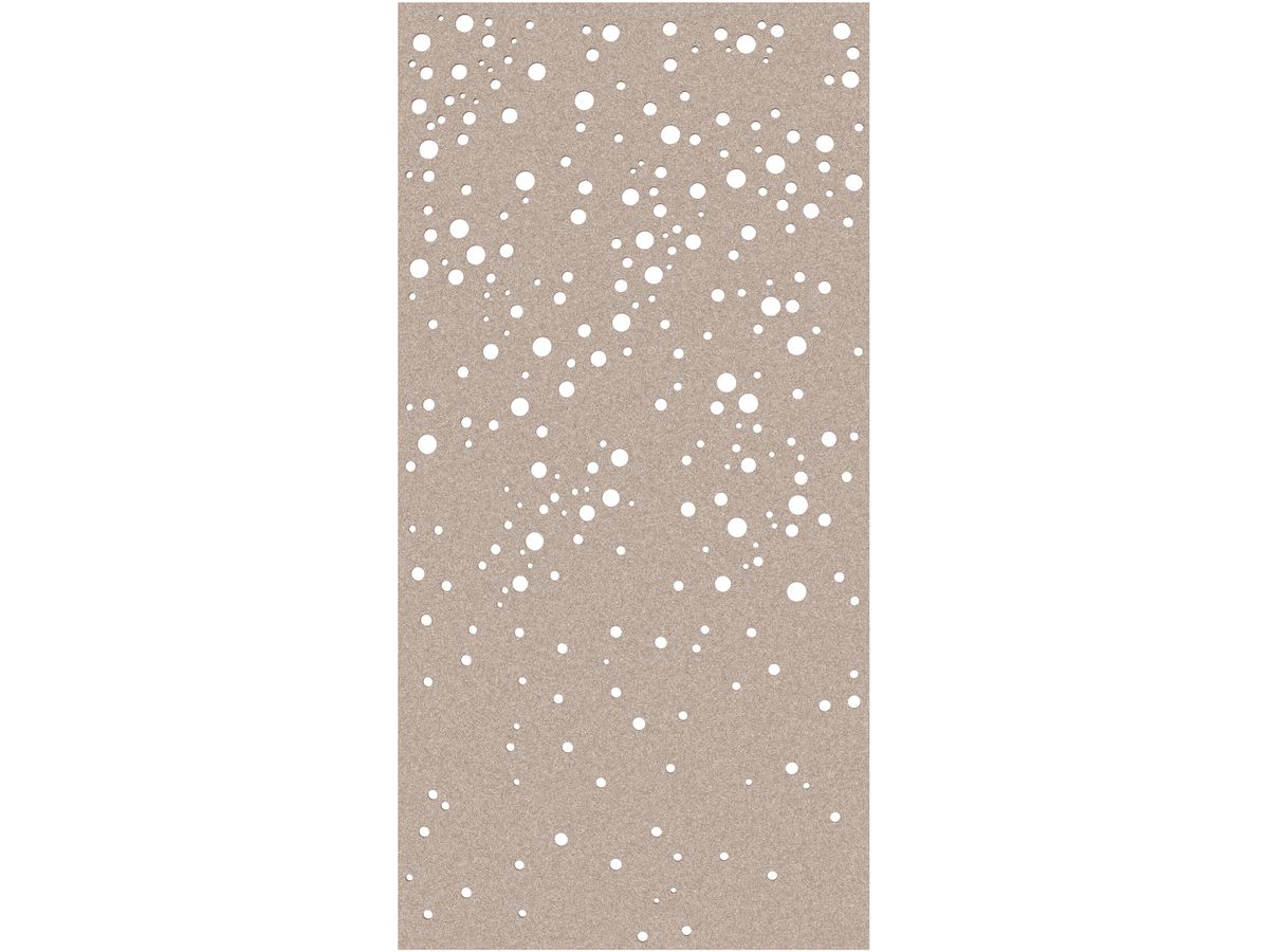 SUONO Cloison XL 120x240x1.2cm 1211.X12.4401 CURTAIN, BUBBLES, brun 2 pcs. (7640439763553)