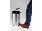 DURABLE Cestino a pedale 5lt 340023 acciaio inox, 20x26cm (4005546301969)