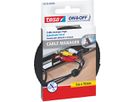 TESA Att.-câbles on&off 10mmx5m 552390000 noir (4042448859150)