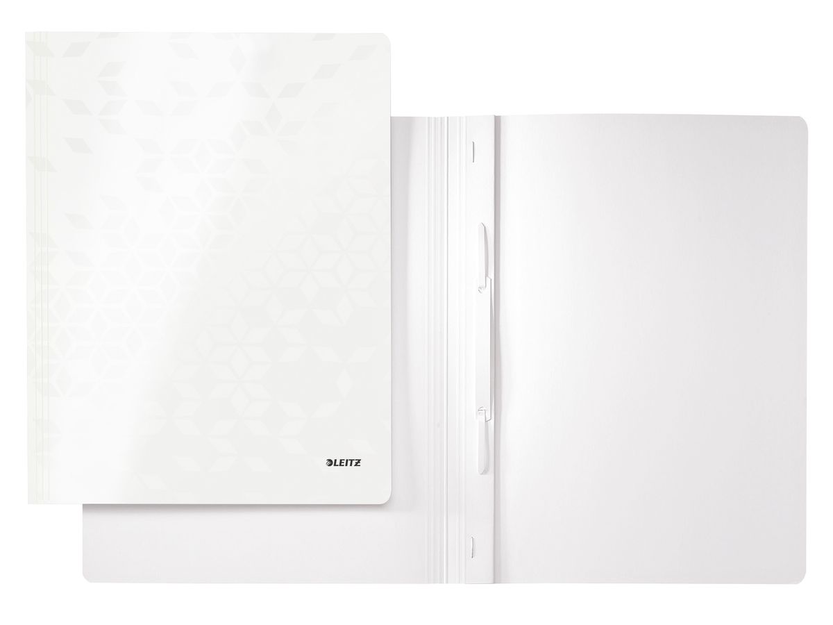 LEITZ Dossier raccoglitore WOW A4 30010001 bianco perla (4002432395057)