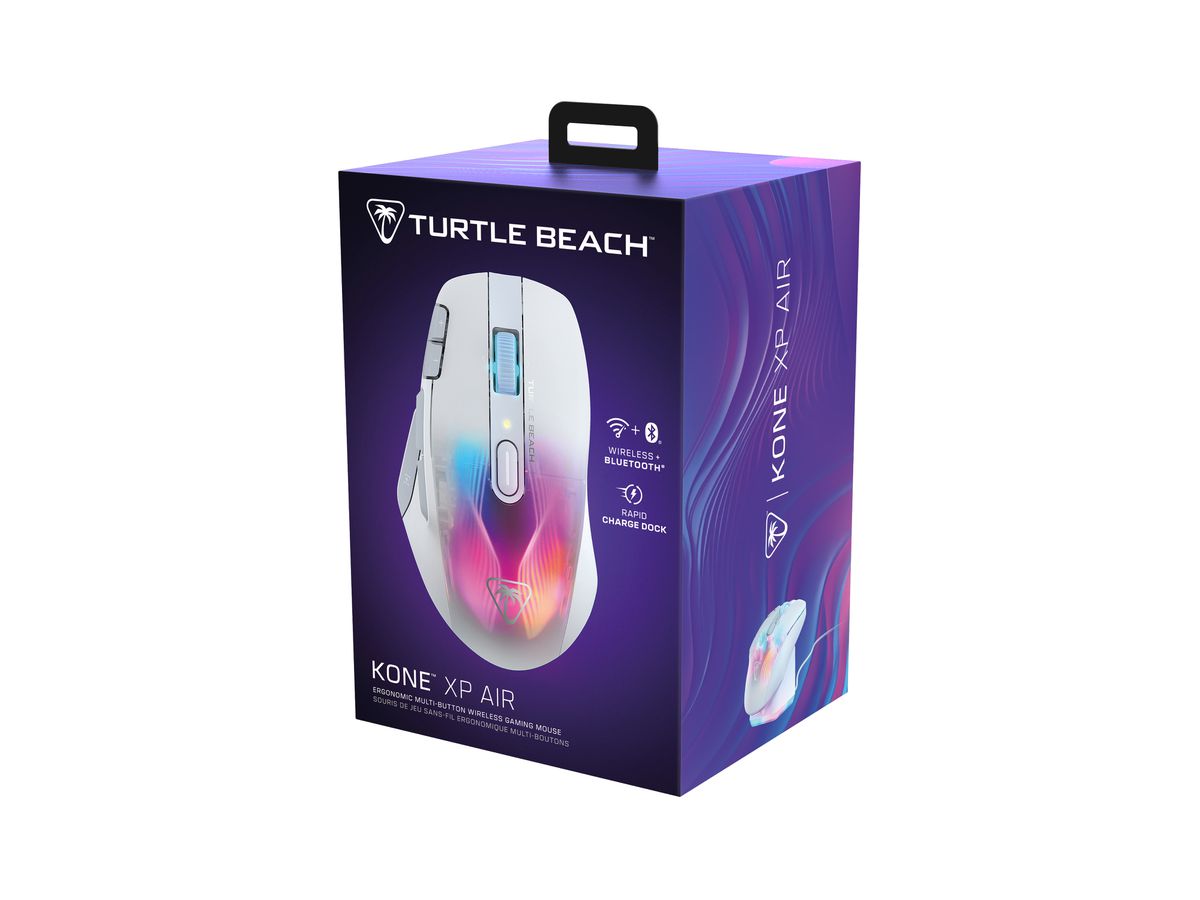 TURTLE BEACH Kone XP Air TBM-1101-15 Gaming Mouse, White (0731855711017)
