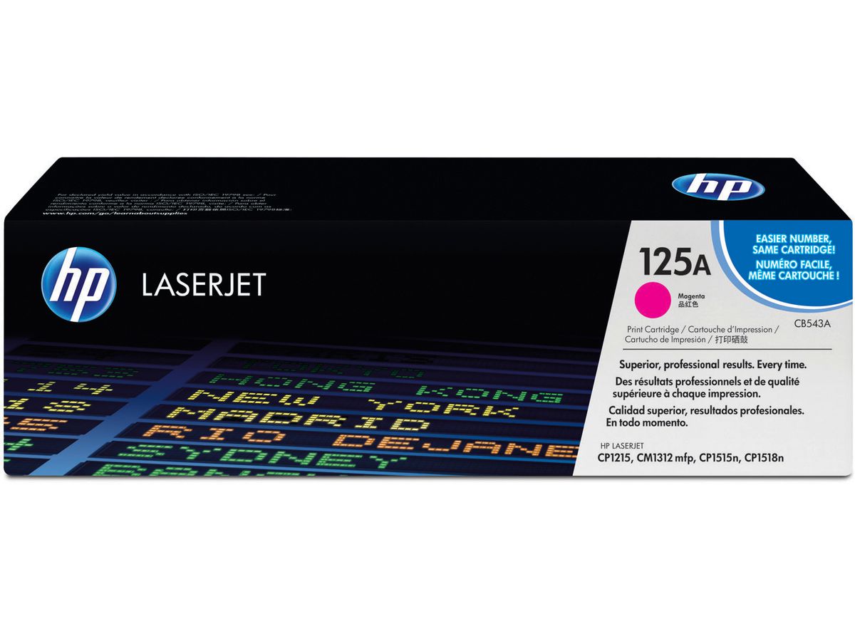 HP Modulo di toner 125A magenta CB543A Color LJ CP1210 1400 pagine (0808736839204)