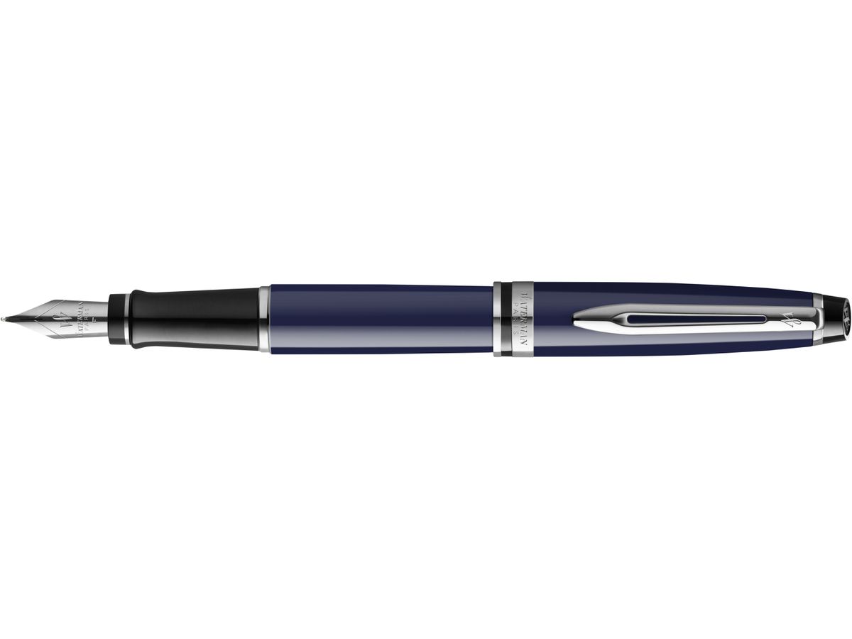 WATERMAN Füllfederhalter M 2214207 Expert Blue Core Finish (3026982142078)