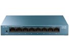 TP-LINK LiteWave 8-Port Switch LS108G 8GB RJ45 Ports, Steel Case (6935364085452)
