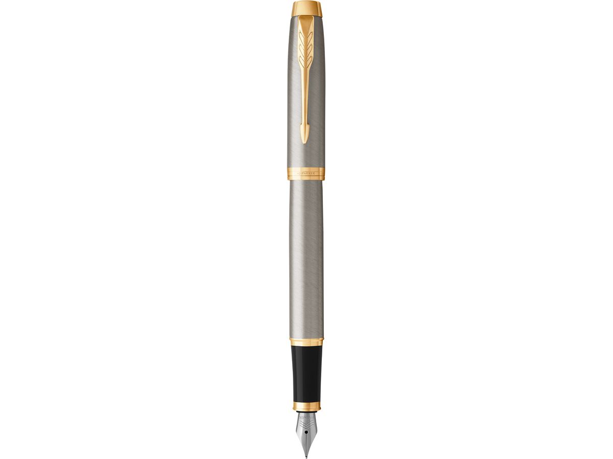 PARKER Stylo IM GC M 1931656 Brushed Metal (3501179316567)