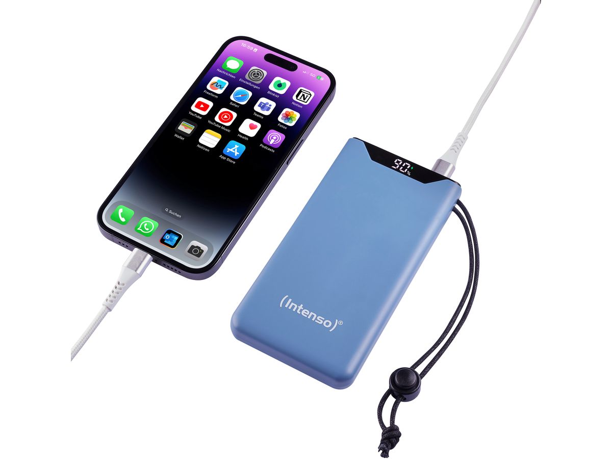 INTENSO Power Bank F10000 Blue 7332035 10000 mAh (4034303034222)