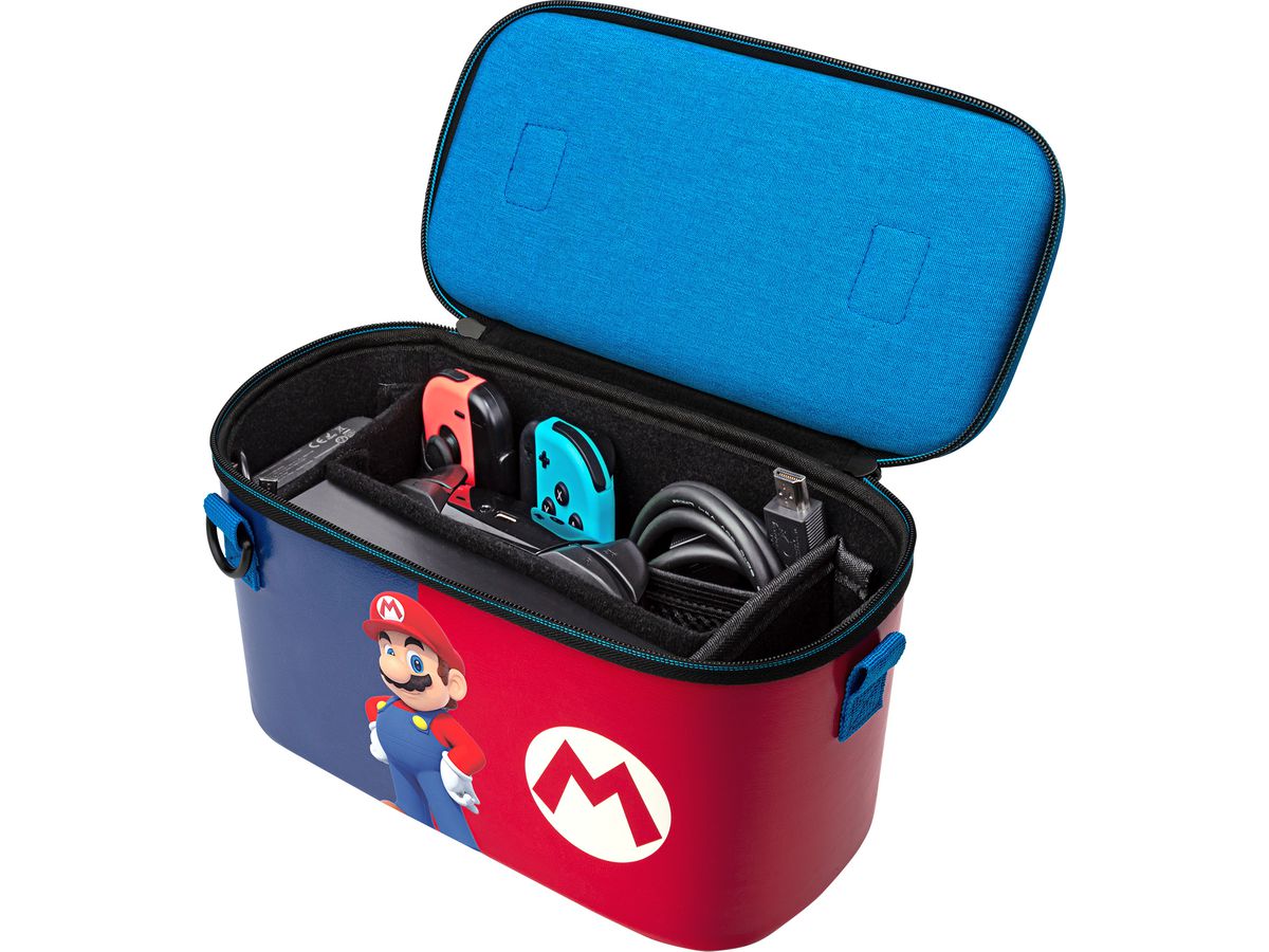 PDP Pull-N-Go Case 500-141-EU-C1MR Mario Edition, NSW (0708056068356)