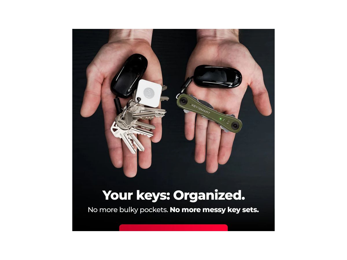 KEYSMART iPro V3 KS431-GRN-V3 Apple Find My, Green (0810024058679)