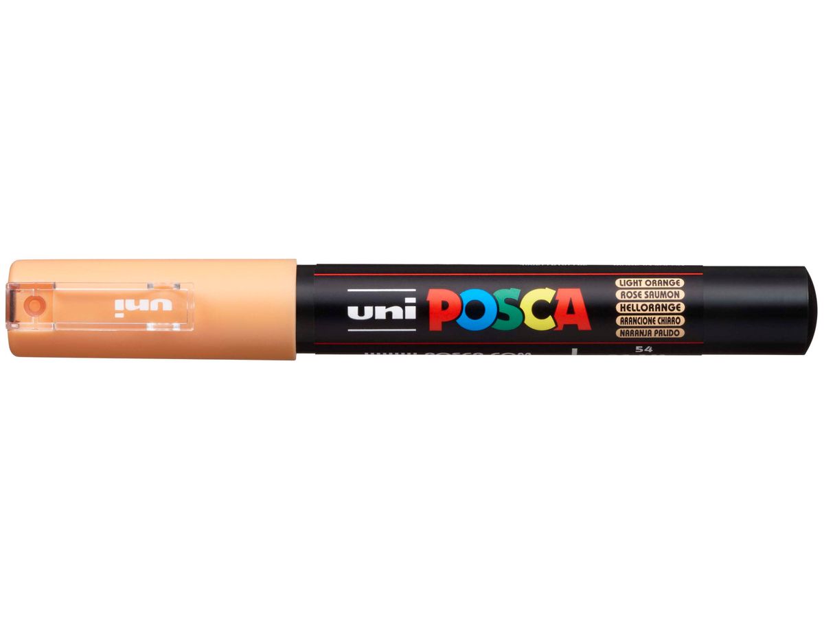 POSCA Marker 7mm PC1M L.ORANG orange clair (4902778167762)