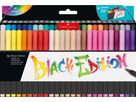 FABER-CASTELL Stylos fibre Black Edition 116454 50 pièces (4005401164548)