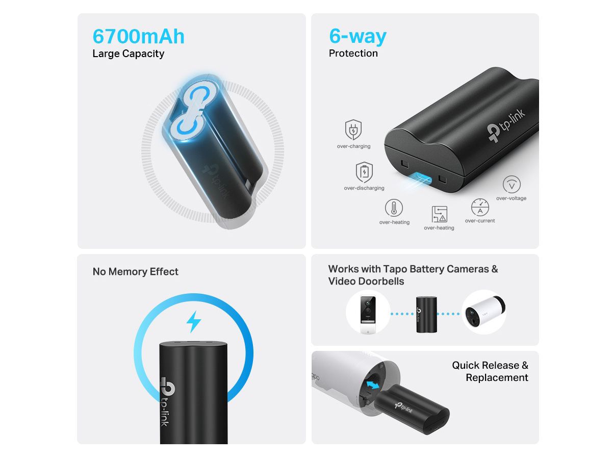 TP-LINK Tapo Battery Pack Tapo A100 (4897098685143)