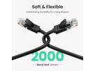 UGREEN Cable Cat 6 U/UTP Lan 20161 3m, Black (6957303821617)