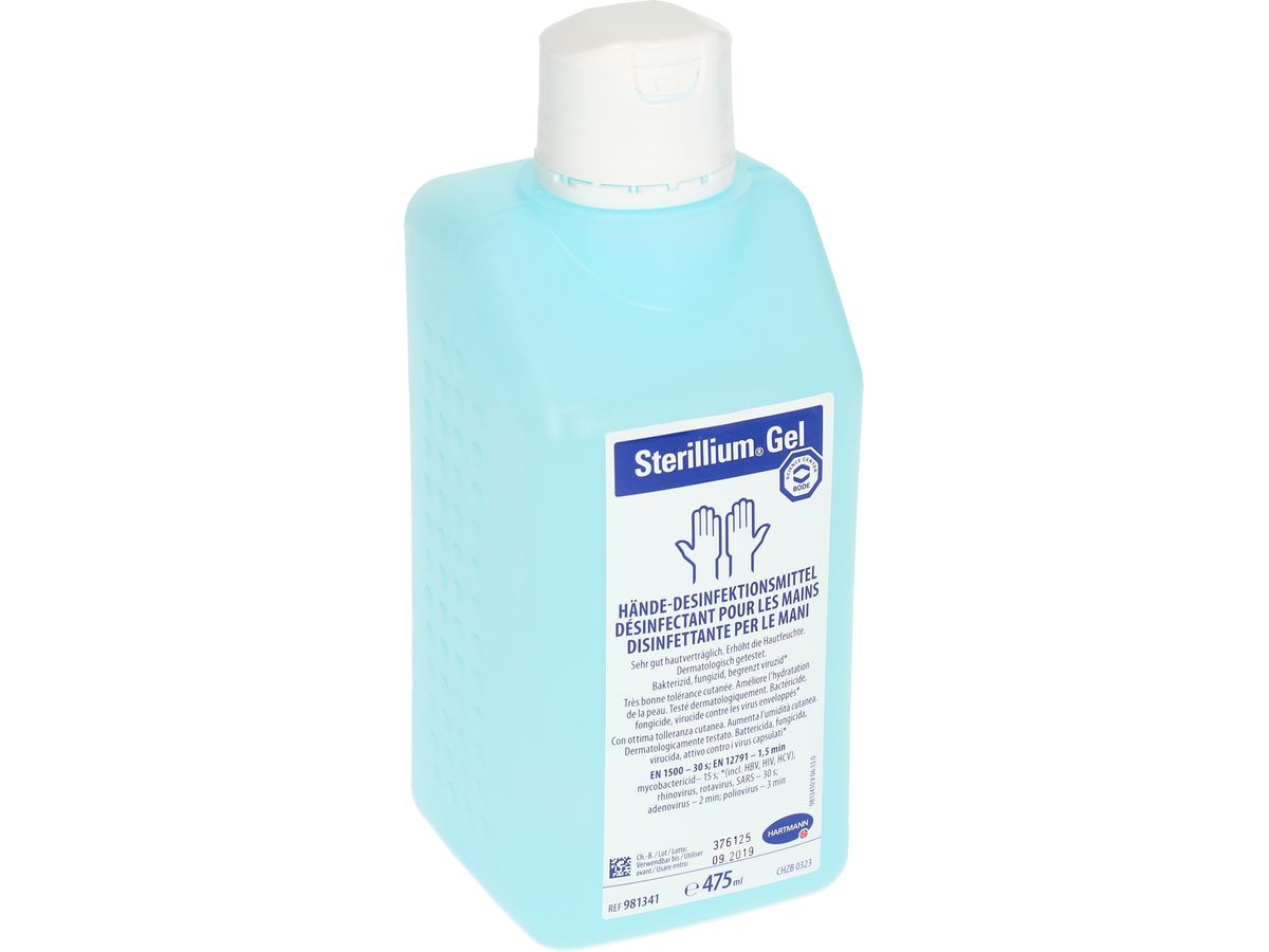 HARTMANN Hand sanitiser gel 500ml 9813414 sans application (4031678086955)