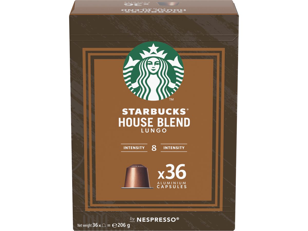 STARBUCKS Capsule di caffè 36 pz. 6230019 House Blend (7613287910455)