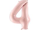 PARTYDECO Palloncino in foil no. 4 72cm FB230P4081J rosa (5904555034303)