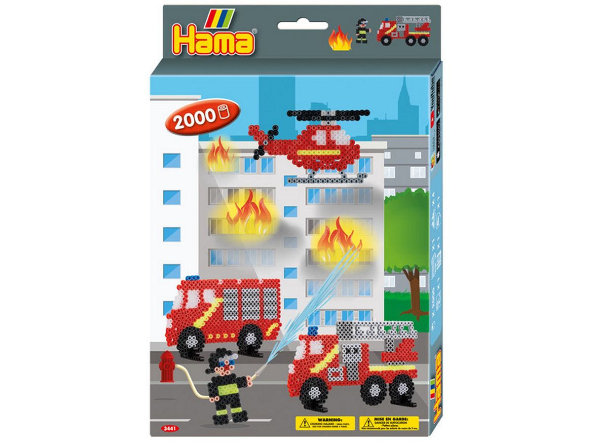 HAMA Set di Perline Midi G1013441-0 Fire Brigade (0028178034412)